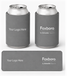 Slap N Wrap Beverage Insulator White or Gray Background